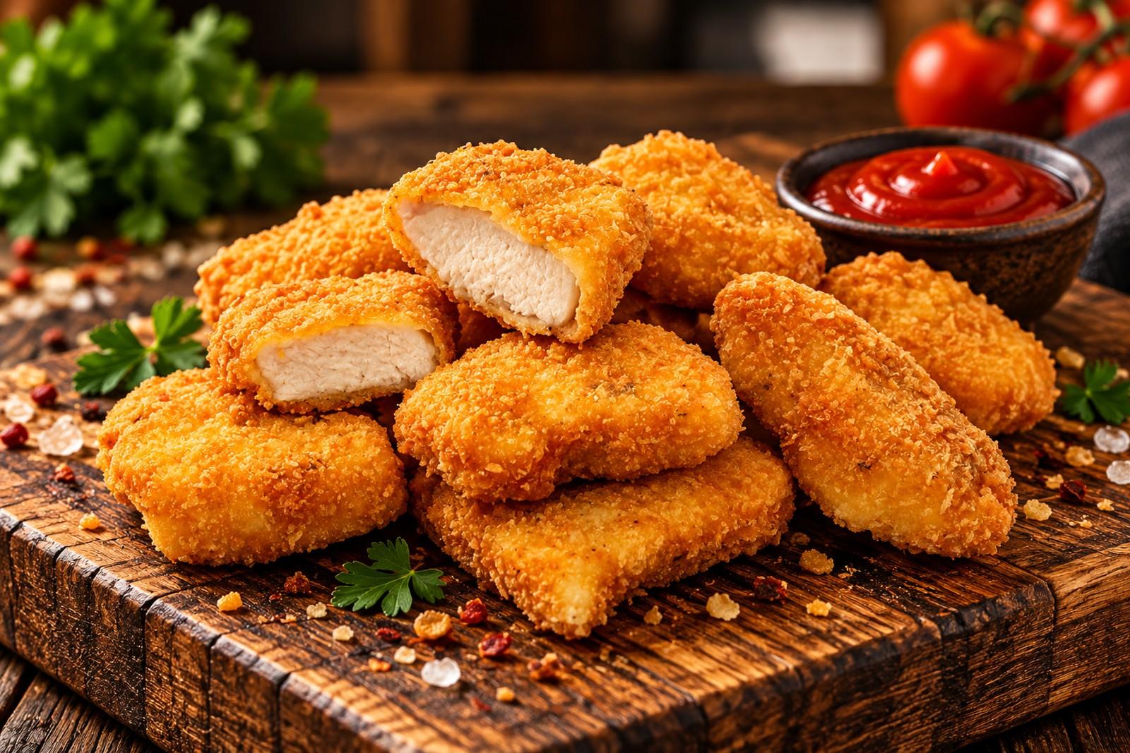 Knusprige Chicken Nuggets